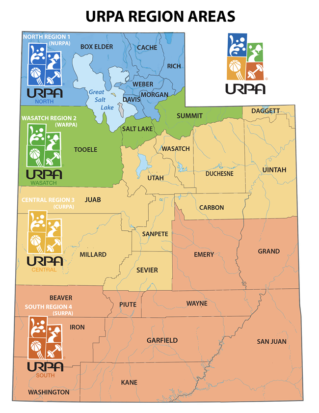 URPA Region Map